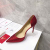 Red Louboutin pump