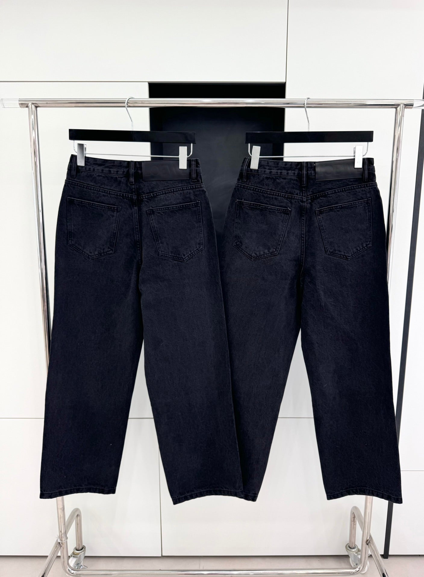 Loewe Lion Straight Jeans Anagram