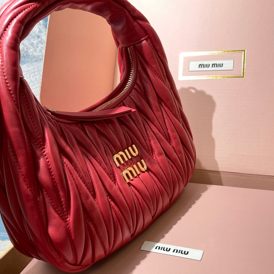 MiuMiu Wander Mini Hobo Bag