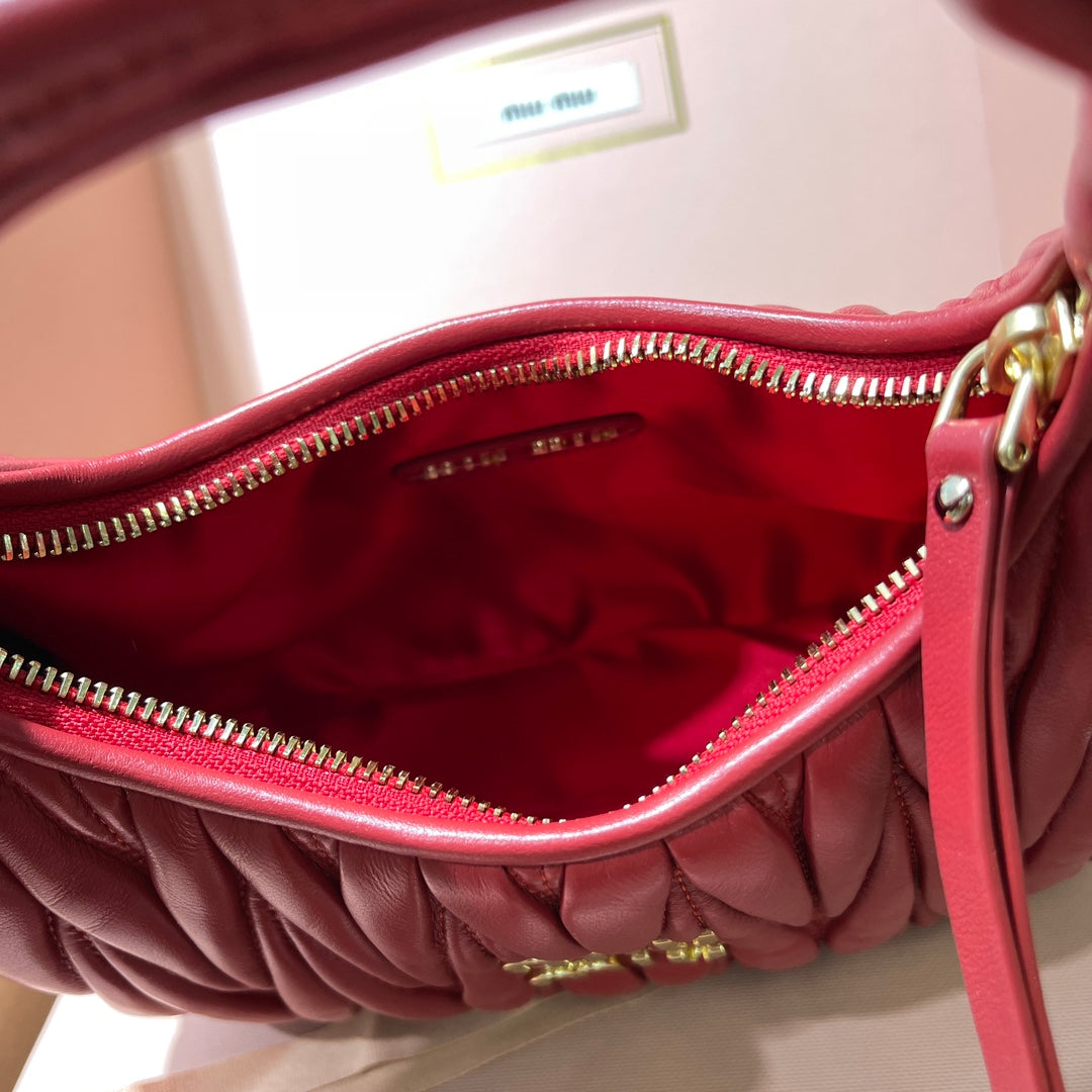 MiuMiu Wander Mini Hobo Bag