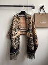 Burberry Reversible EKD Cashmere Scarf