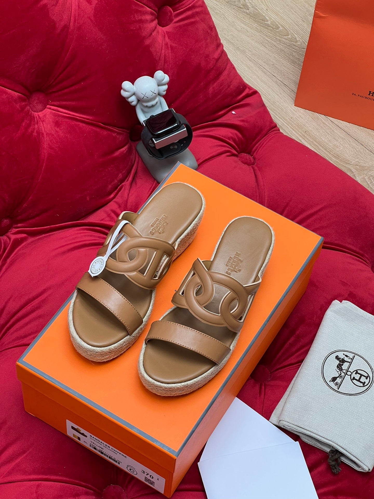 Hermes Ithea 30 espadrille