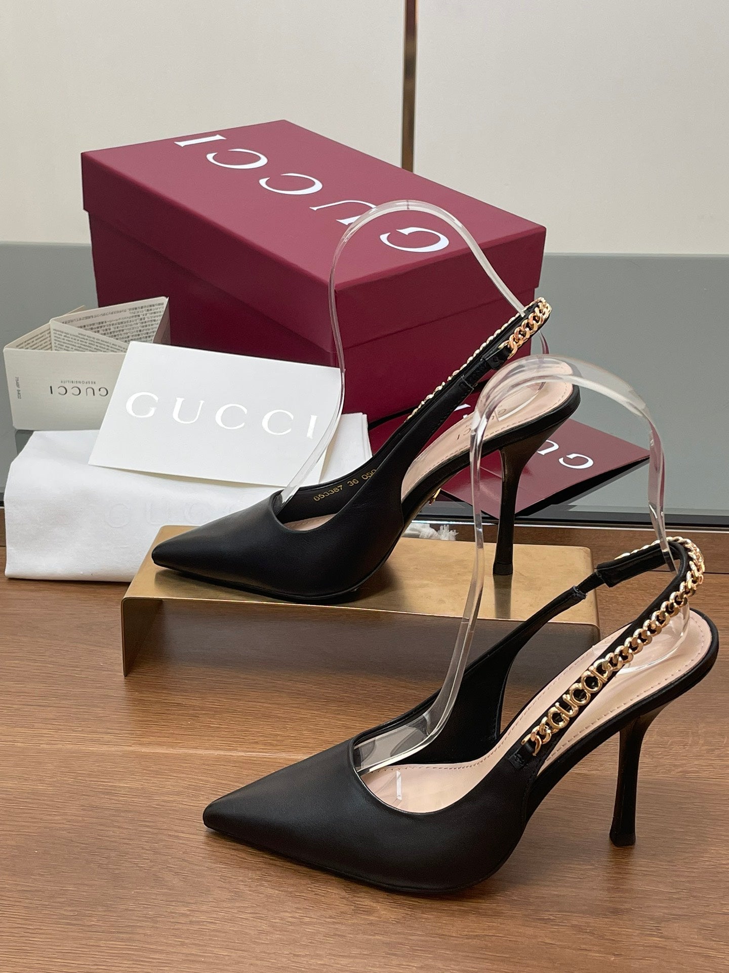 Gucci Signoria pumps with heel strap