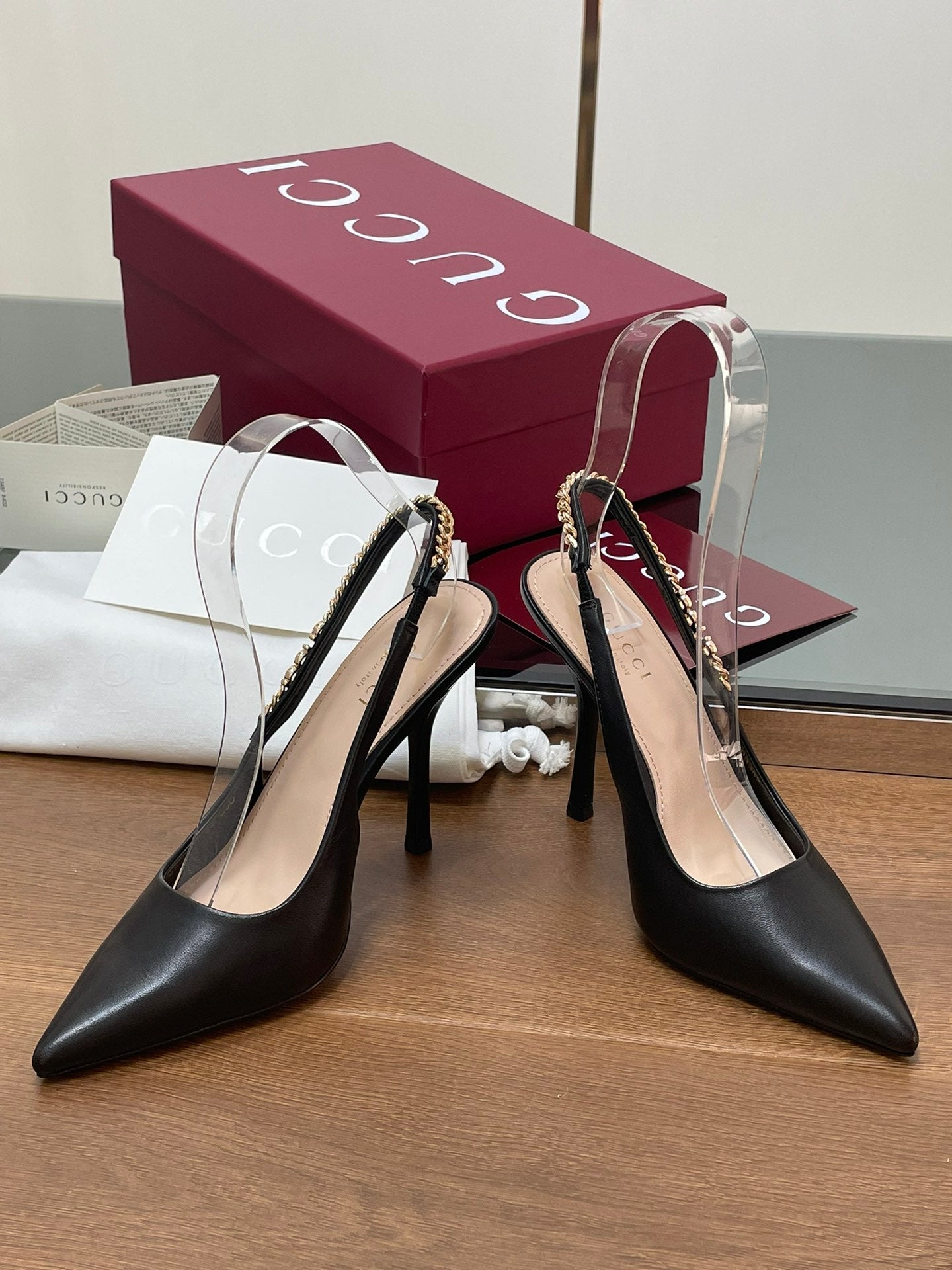 Gucci Signoria pumps with heel strap