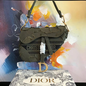 Mini Dior saddle bag