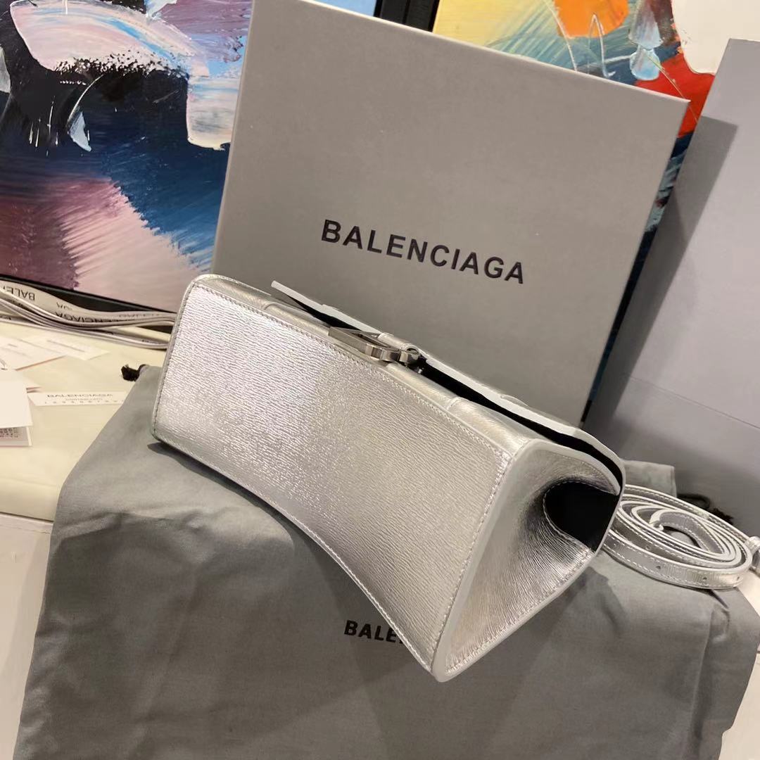 Balenciaga hourglass top handle bag