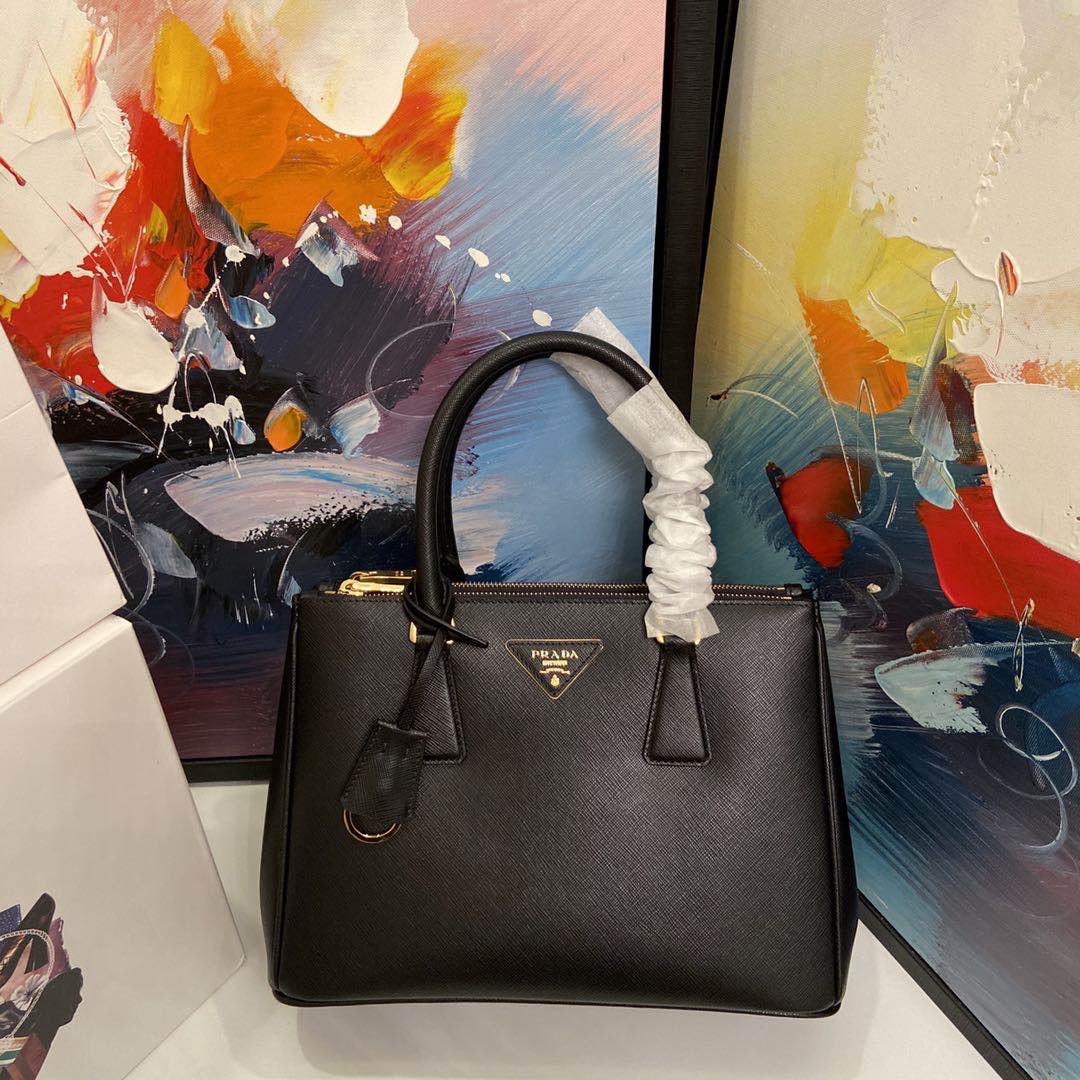 Medium Saffiano Leather Prada Galleria Bag