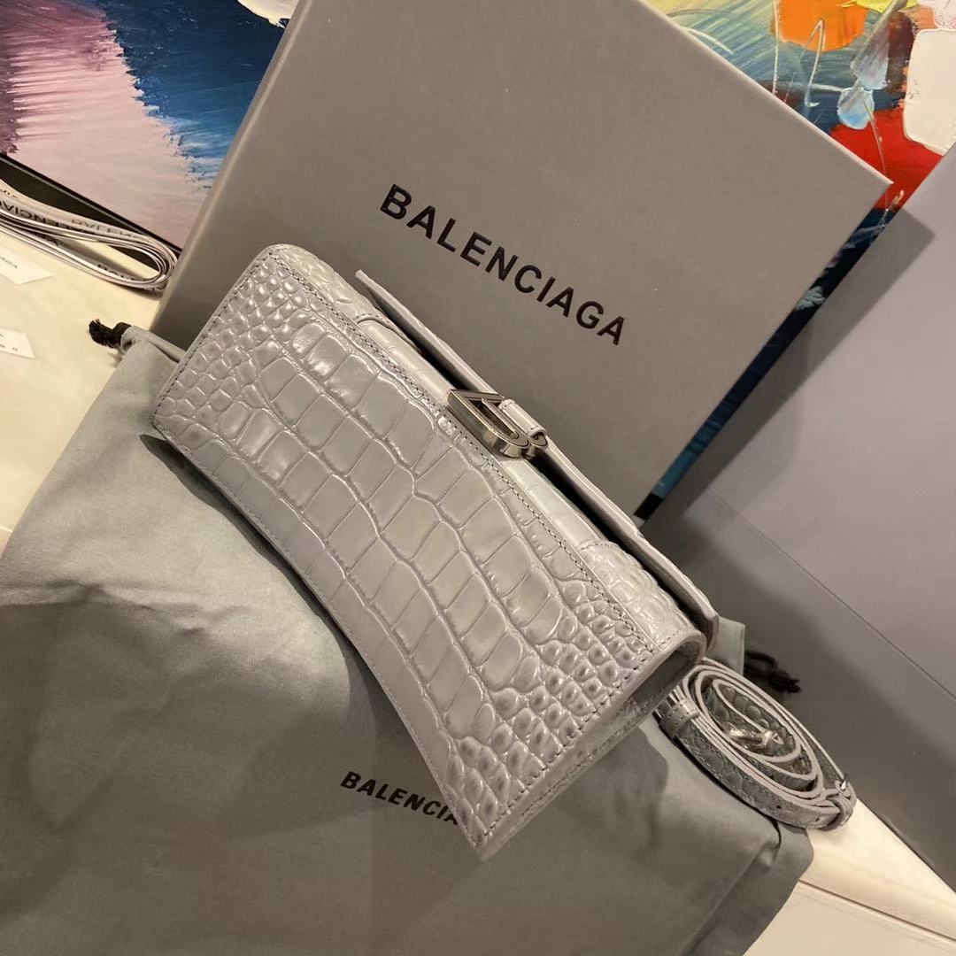 Balenciaga hourglass top handle bag