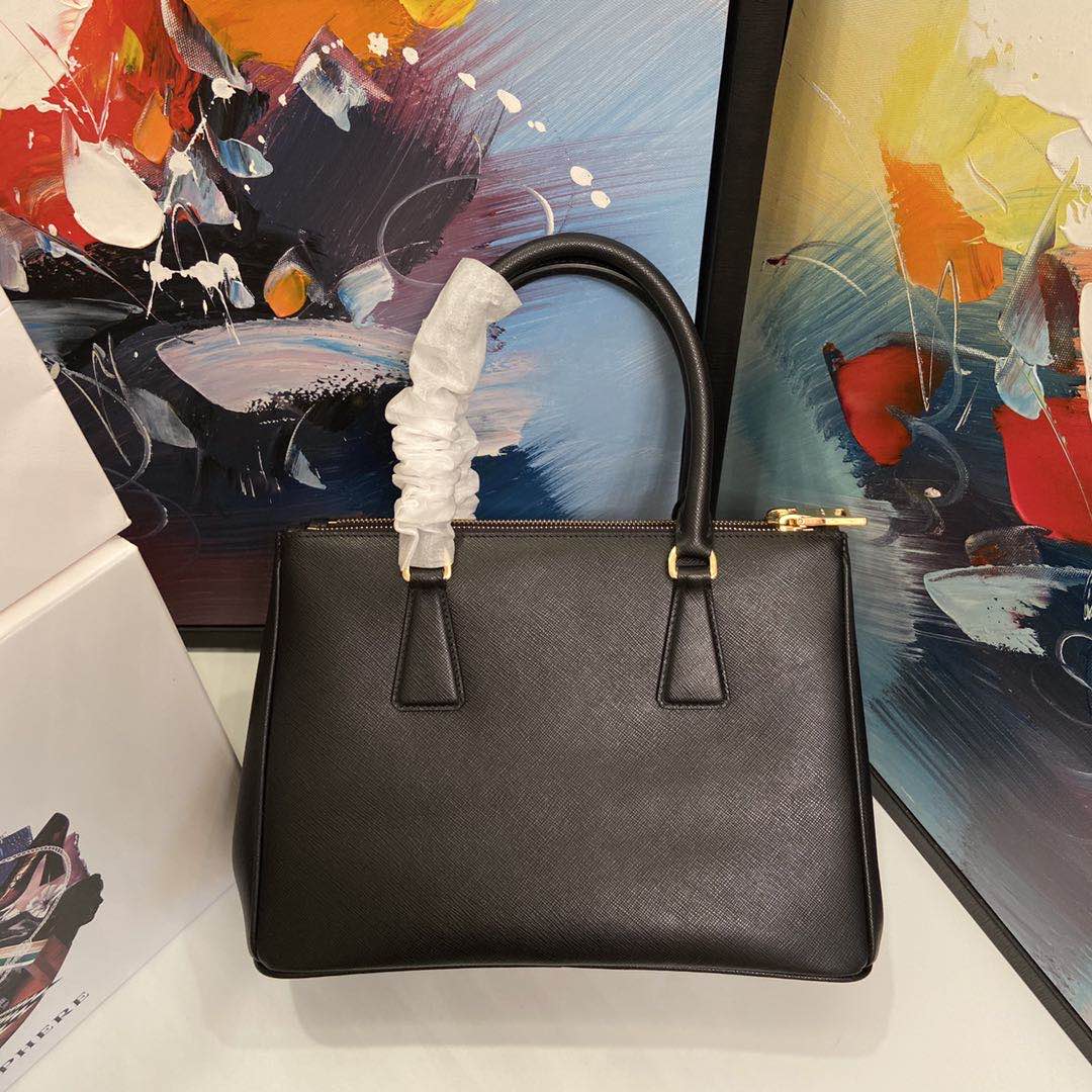 Medium Saffiano Leather Prada Galleria Bag