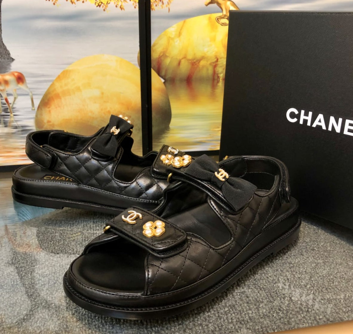 Chanel dad sandal