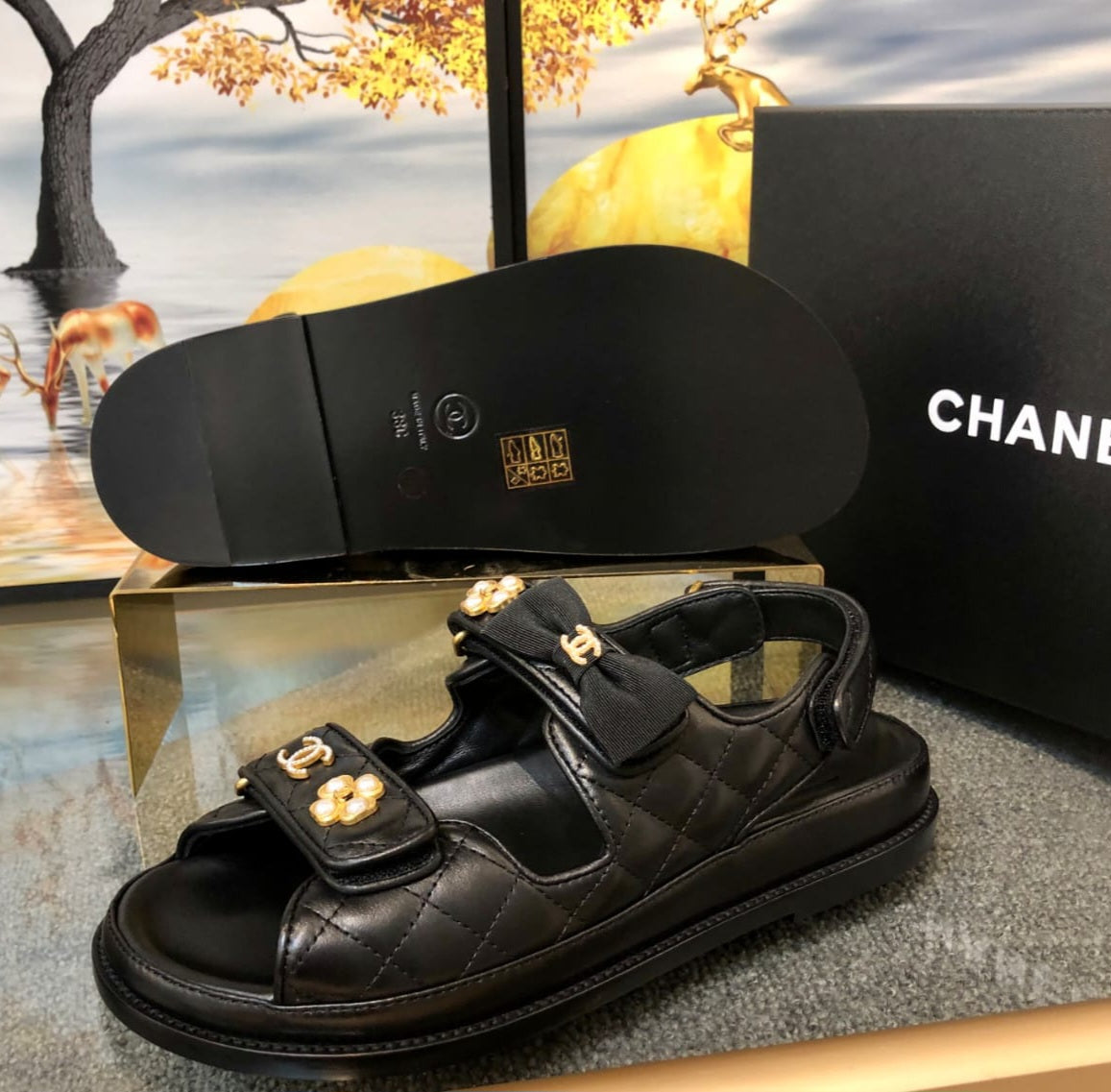 Chanel dad sandal