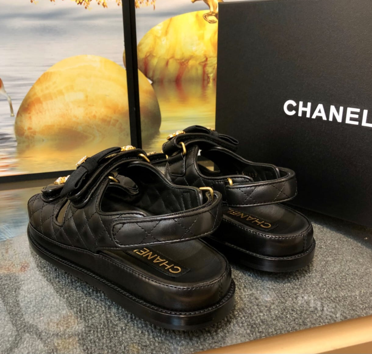 Chanel dad sandal