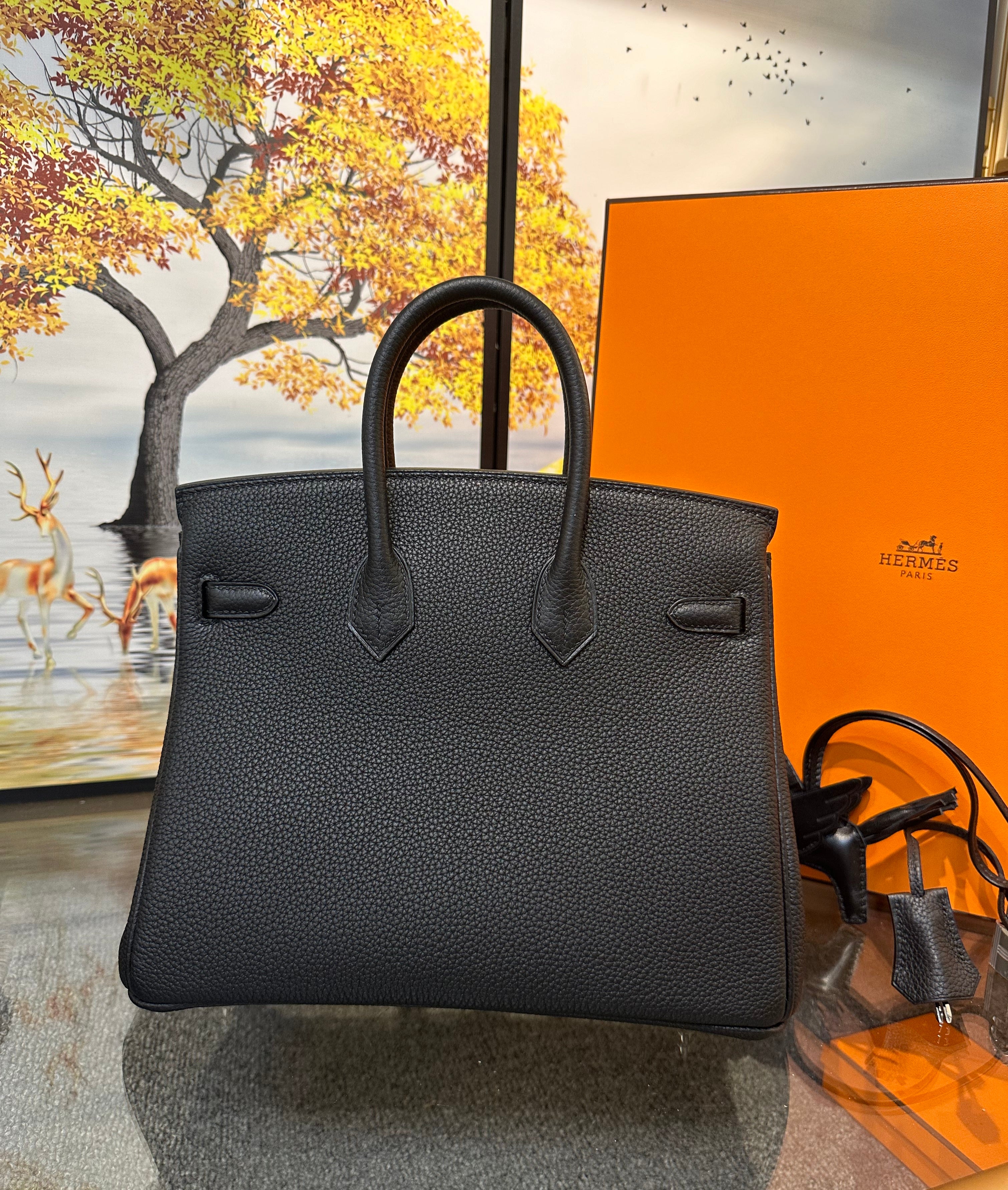 Hermes Birkin Togo Black GHW