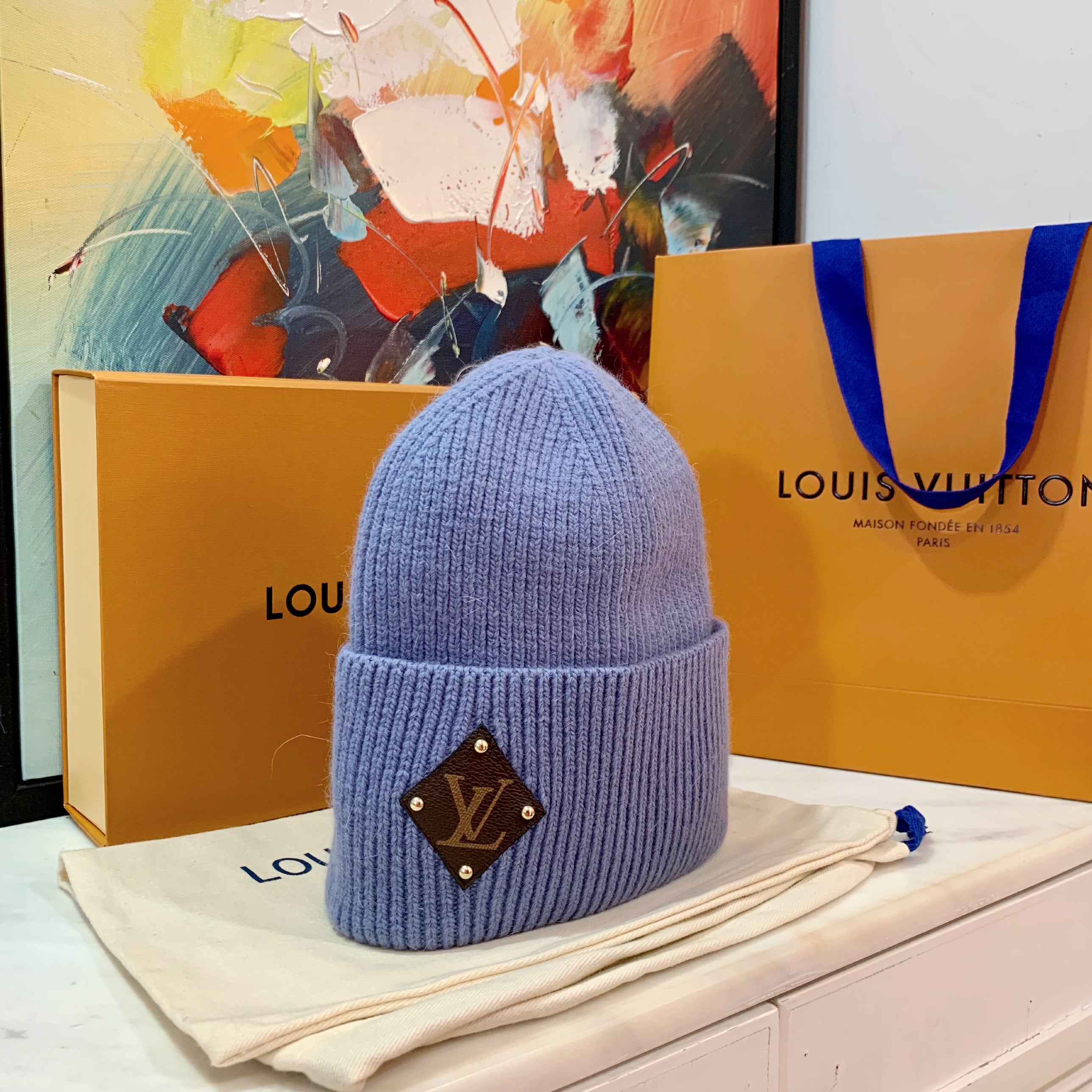 Louis vuitton head warmer