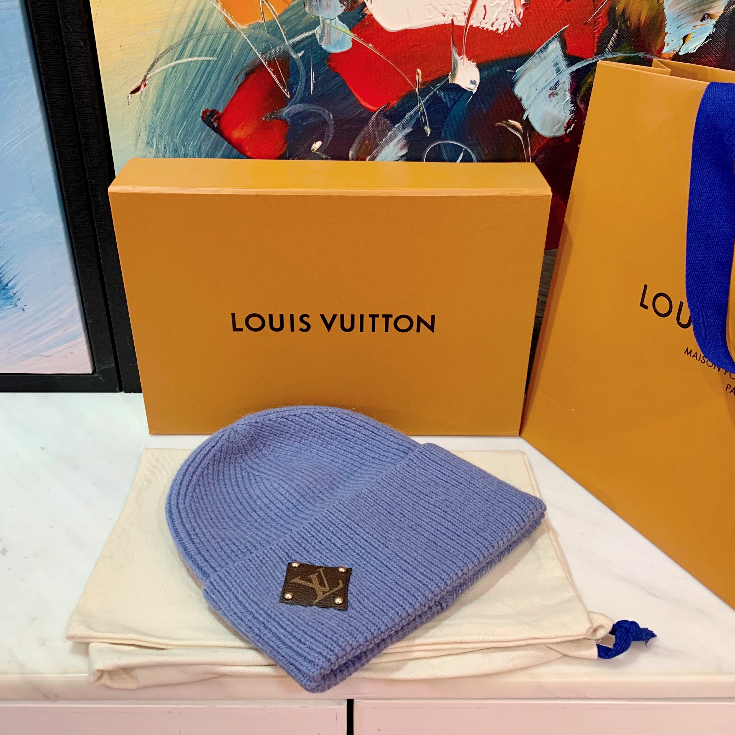 Louis vuitton head warmer