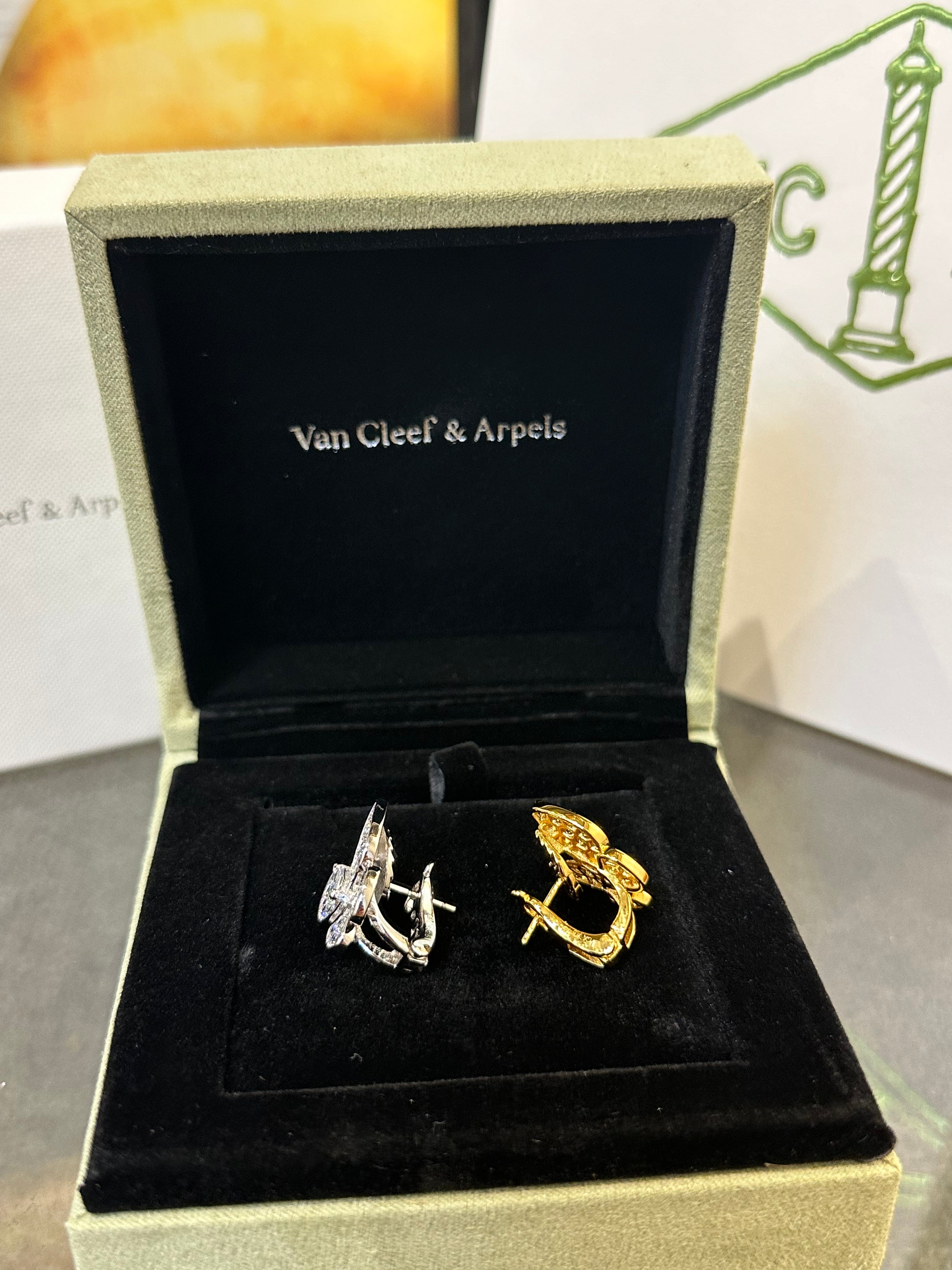 Van Cleef Two Butterfly earrings