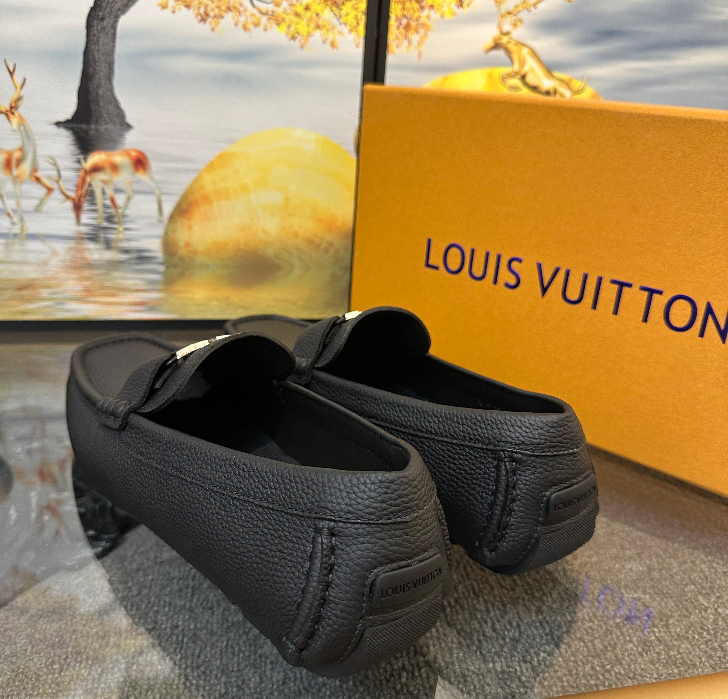 LV Monte Carlo Moccasin shoes.