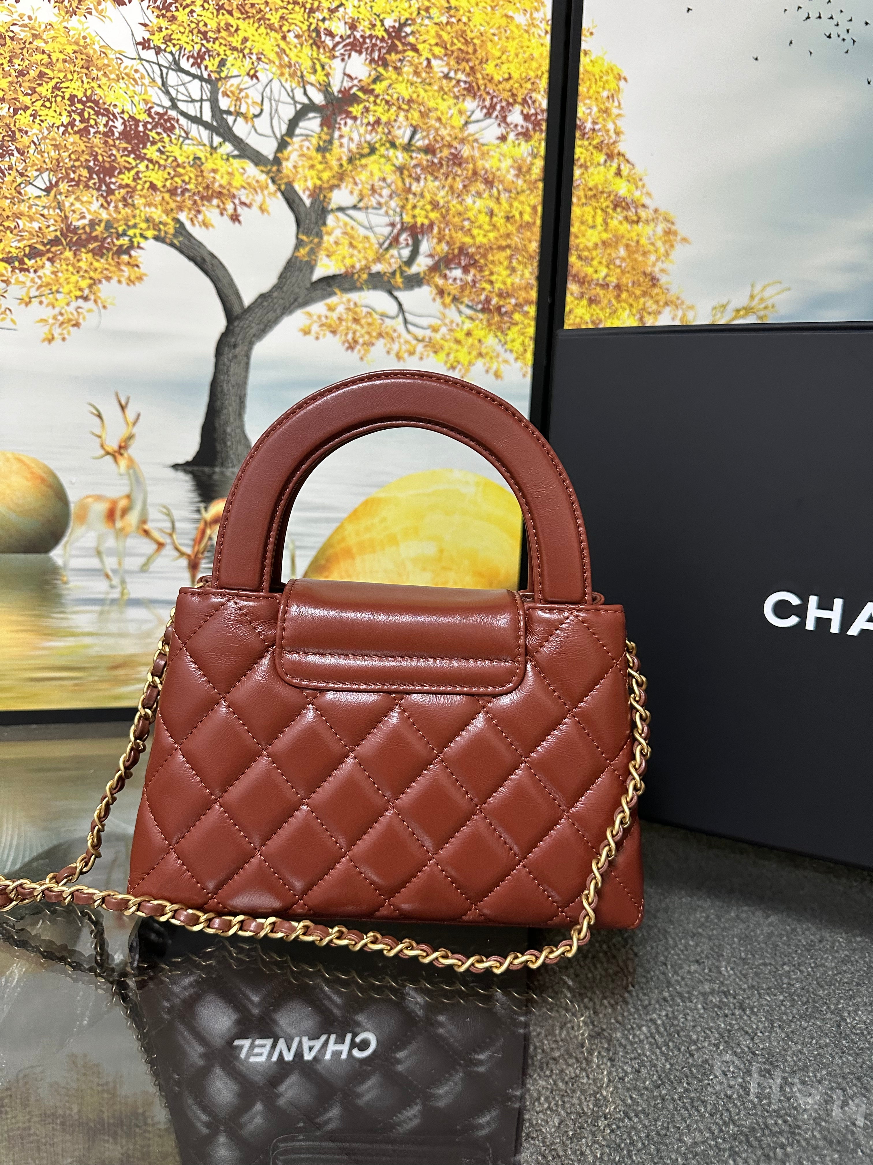 CHANEL Kelly Small Lambskin GHW