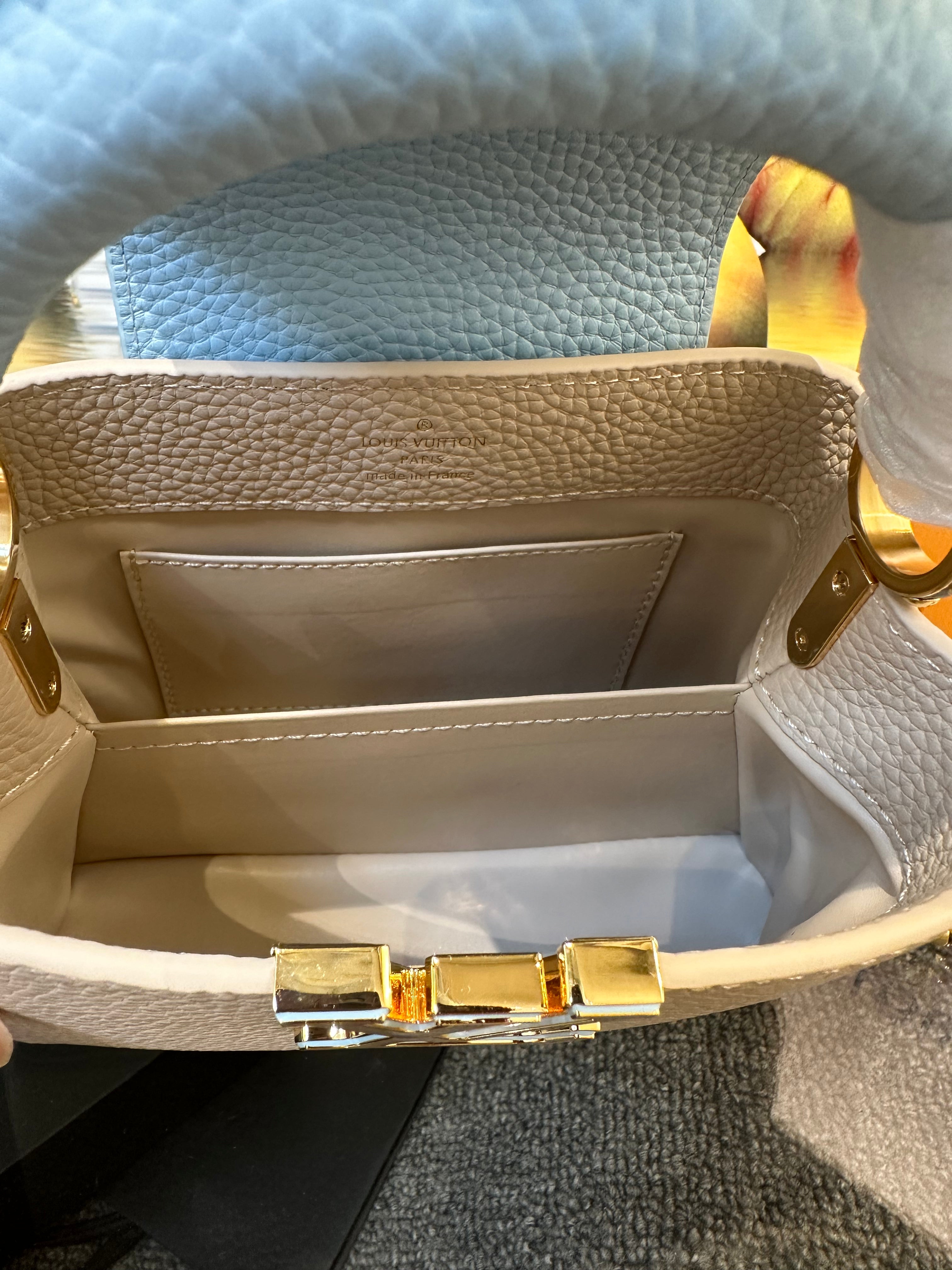 Louis Vuitton capucines mini bag