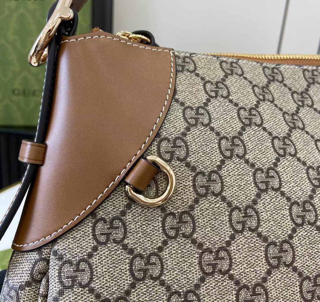 Gucci Medium GG Emblem Shoulder Bag