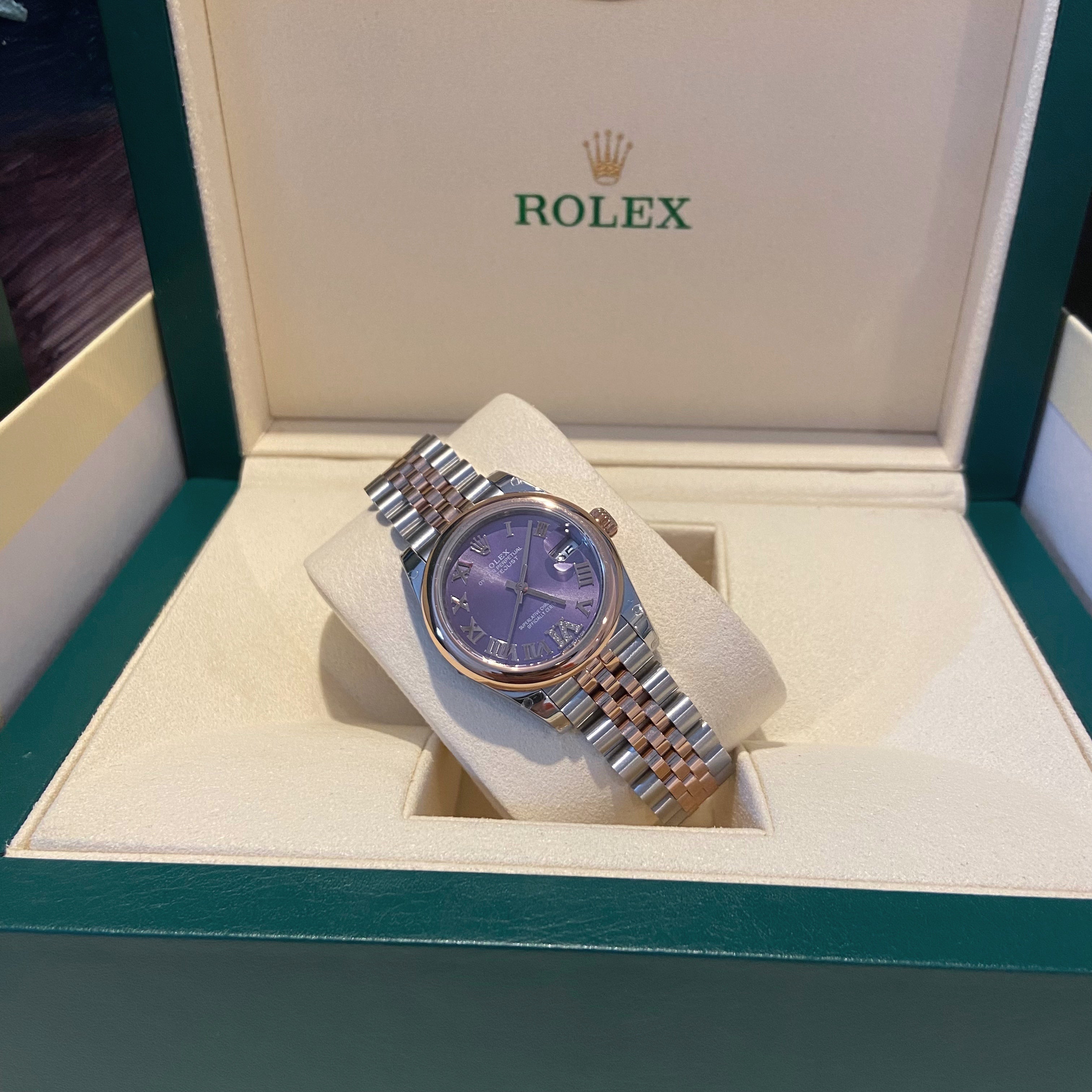 Rolex Oyster Perpetual two toned