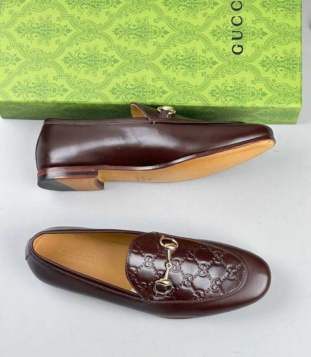 Gucci Jordy Monogram Bit Loafer