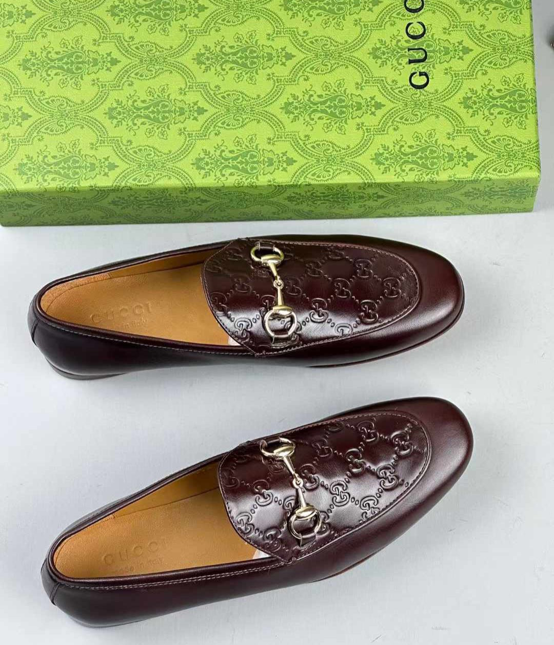 Gucci Jordy Monogram Bit Loafer